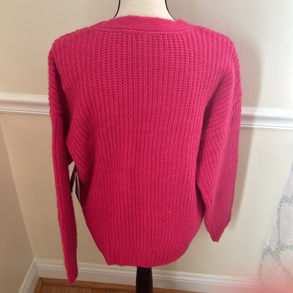 U.S. Polo Assn pink button up cardigan Size XL.. - Picture 5 of 8